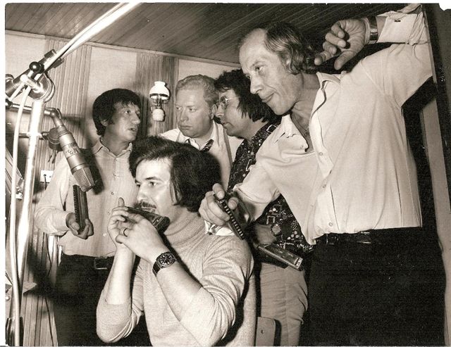 Le quintet New Hotvill's en studio, 1974