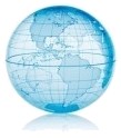 Stylised globe