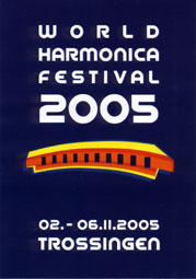 Affiche du World Harmonica Festival 2005 à Trossingen